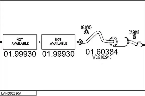 MTS LAND62890A029982