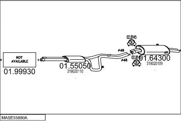 MTS MASE55890A004919
