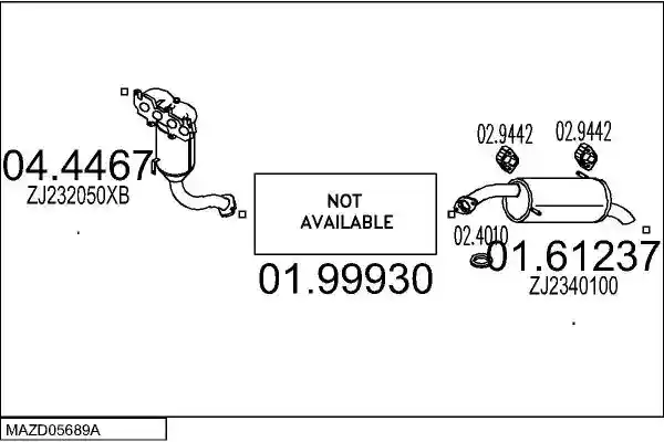 MTS MAZD05689A023397