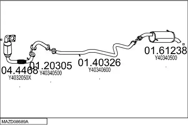 MTS MAZD08689A026583