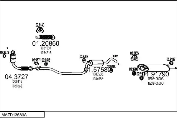 MTS MAZD13689A005369