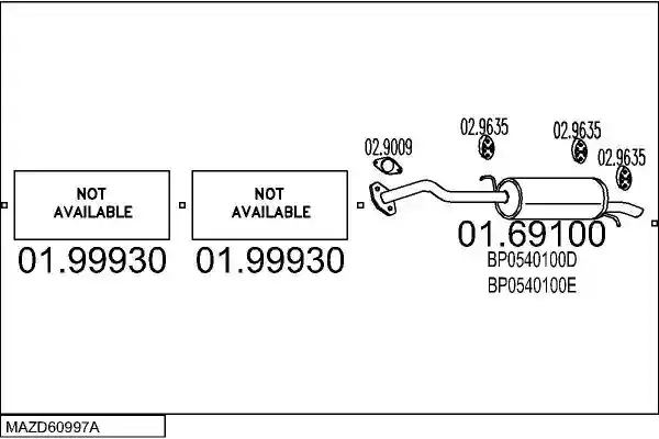 MTS MAZD60997A004821