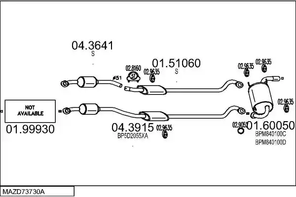 MTS MAZD73730A009430