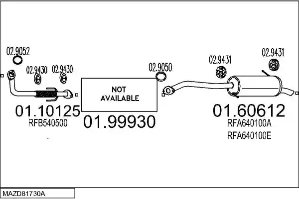 MTS MAZD81730A014493
