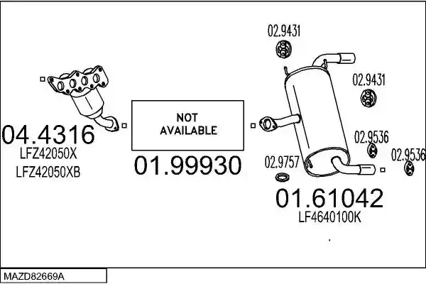 MTS MAZD82669A018888