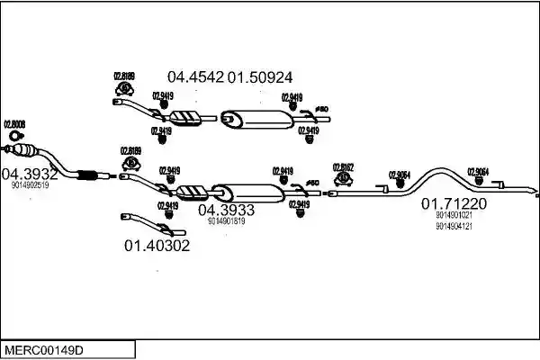 MTS MERC00149D014827