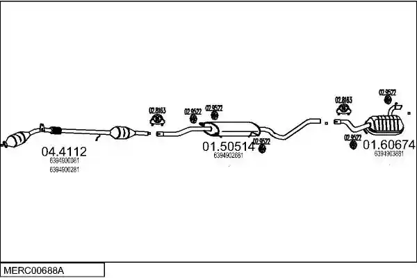 MTS MERC00688A018101