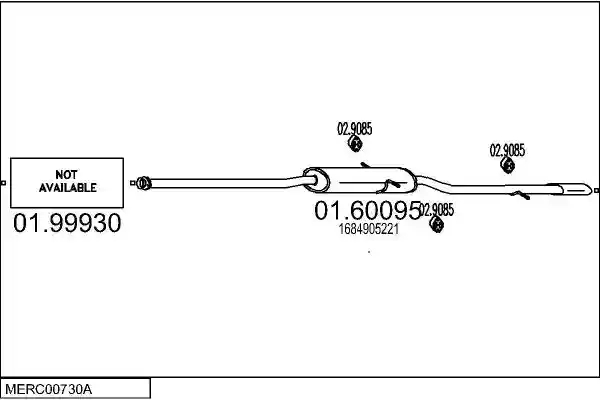 MTS MERC00730A011980