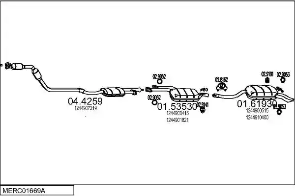 MTS MERC01669A000442