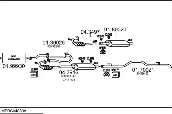 MTS MERC04880A014972