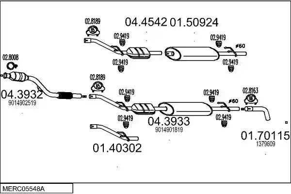 MTS MERC05548A014982