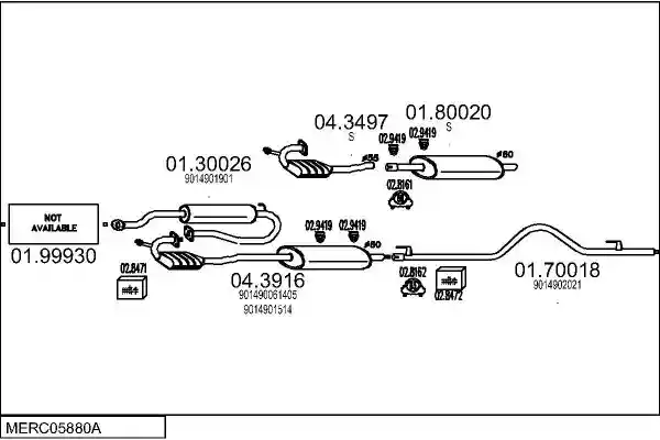 MTS MERC05880A008744