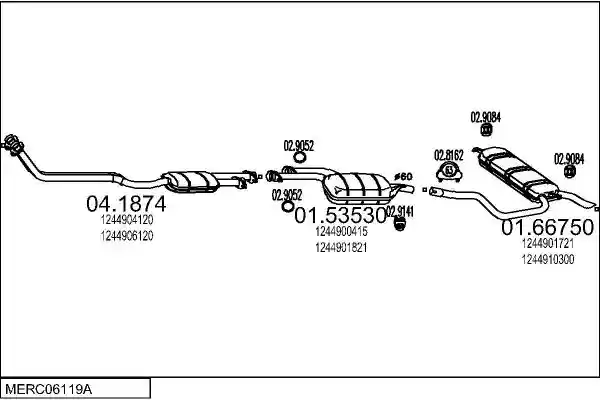 MTS MERC06119A000508