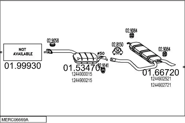 MTS MERC06669A000494