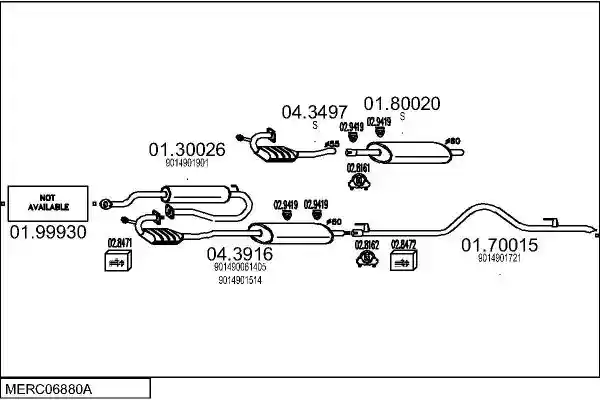 MTS MERC06880A008743