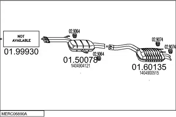 MTS MERC06890A000953