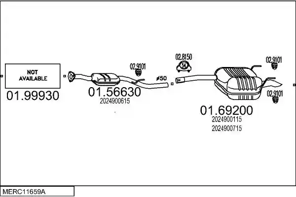 MTS MERC11659A000962