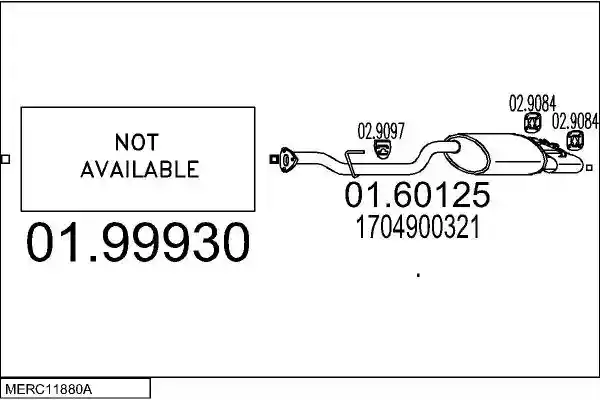 MTS MERC11880A014625