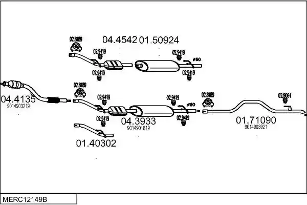 MTS MERC12149B014824