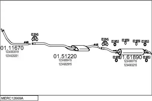 MTS MERC12669A000412