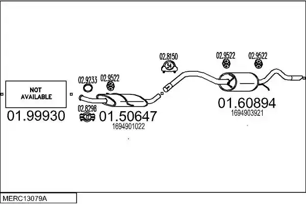 MTS MERC13079A031062