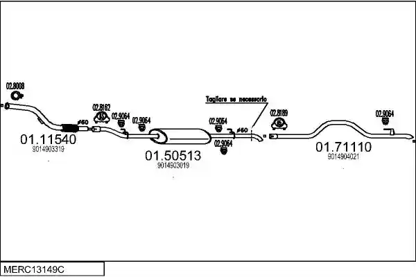MTS MERC13149C014831