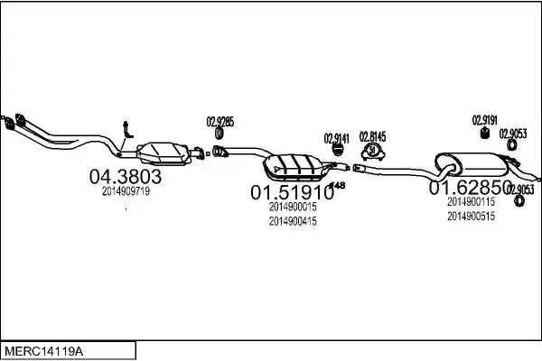 MTS MERC14119A000316