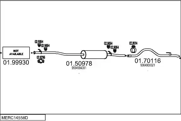MTS MERC14558D005709