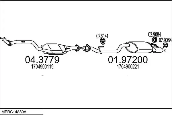 MTS MERC14880A005976
