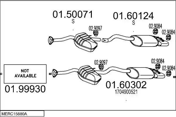 MTS MERC15880A014623