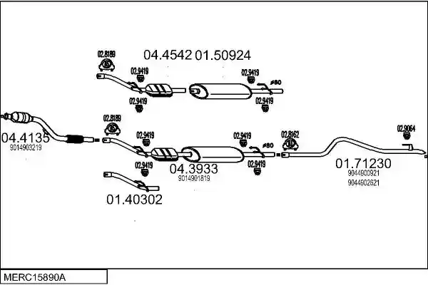 MTS MERC15890A014976