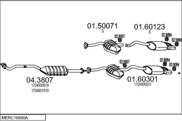 MTS MERC16880A005973