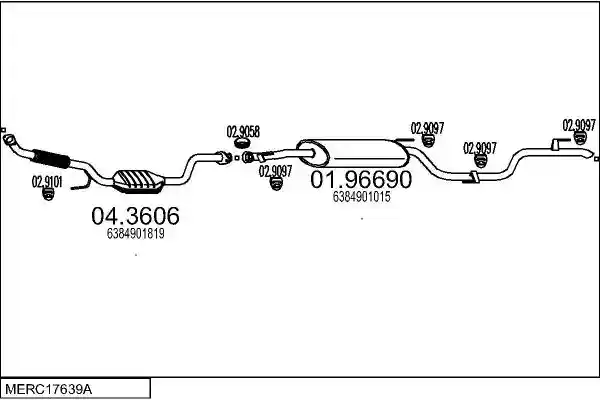MTS MERC17639A011097