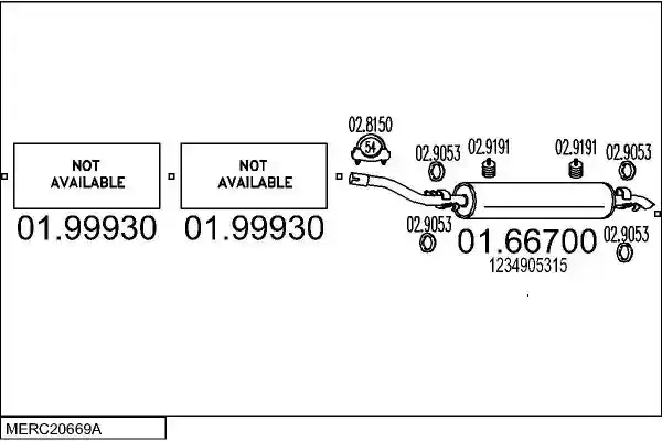 MTS MERC20669A000402