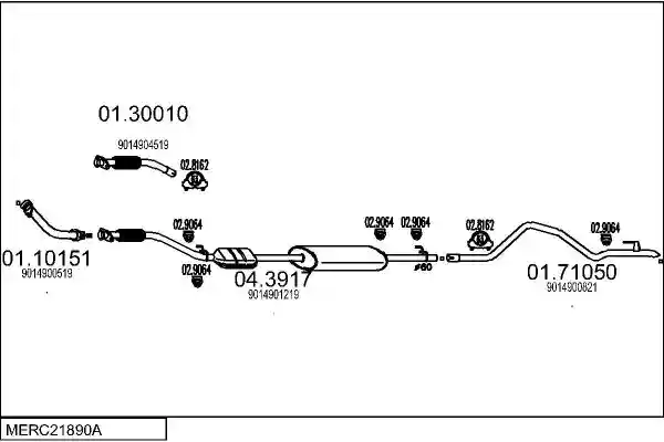 MTS MERC21890A058591