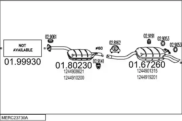 MTS MERC23730A004835