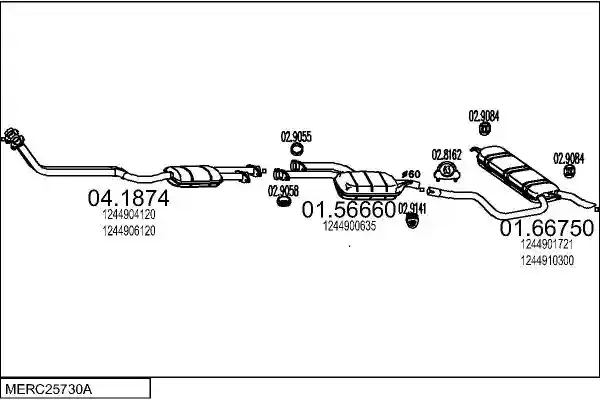 MTS MERC25730A000508