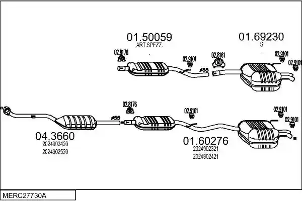 MTS MERC27730A005956