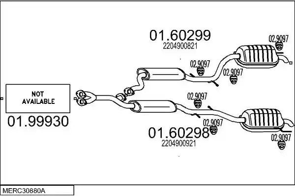 MTS MERC30880A009600