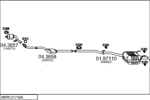 MTS MERC31730A008888