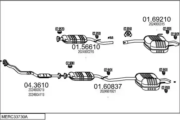 MTS MERC33730A000967