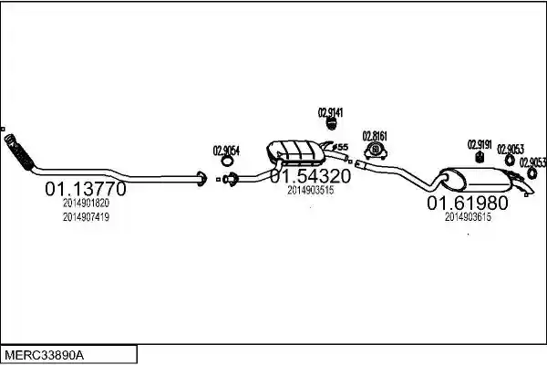 MTS MERC33890A000355