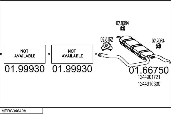 MTS MERC34649A000499