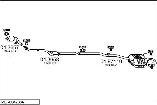 MTS MERC34730A010966