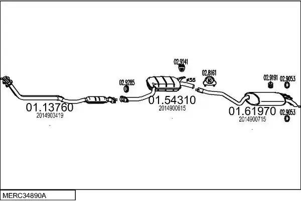 MTS MERC34890A000337