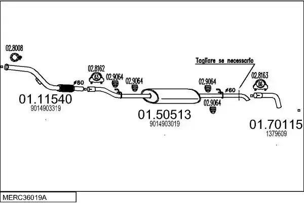 MTS MERC36019A014981
