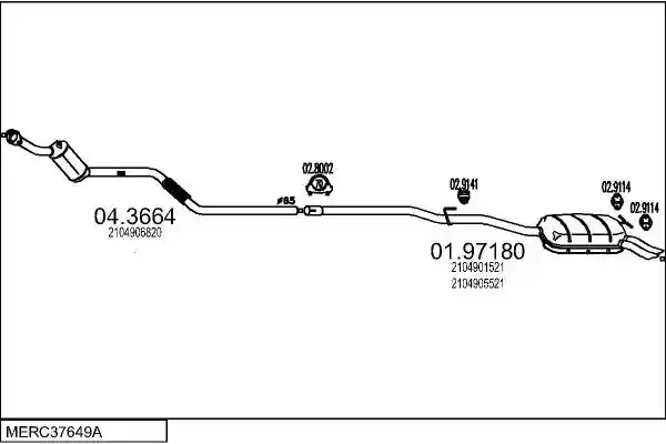 MTS MERC37649A005371