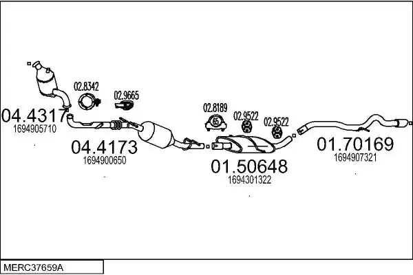 MTS MERC37659A018508
