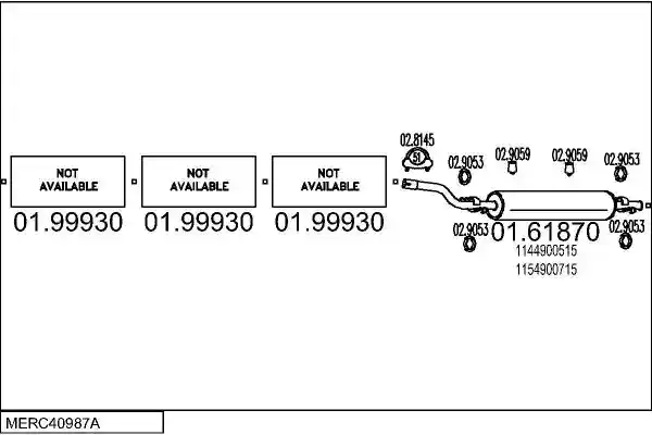 MTS MERC40987A000380