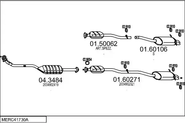 MTS MERC41730A014814